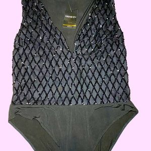 Black Bodysuit 1X